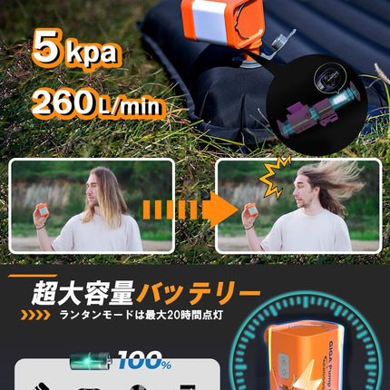 GIGA PUMP5.0 電動エアーポンプ