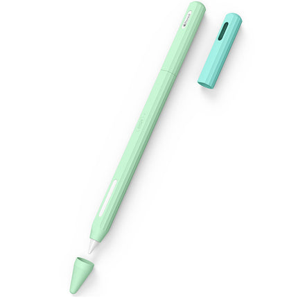 ESR ペンシルカバー シリコン Apple pencil 第2世代対応