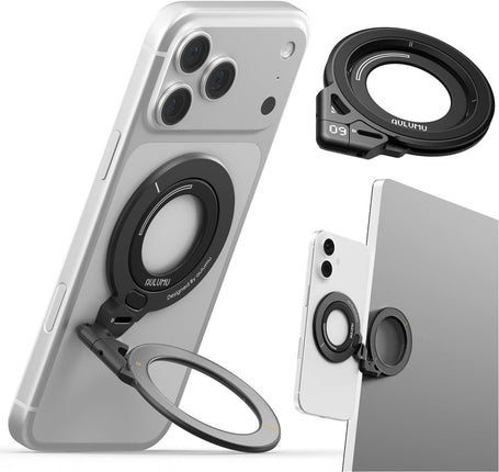 Aulumu G09 MagSafe スマホリング スマホスタンド iPhone 17/16/15/14/13/12対応