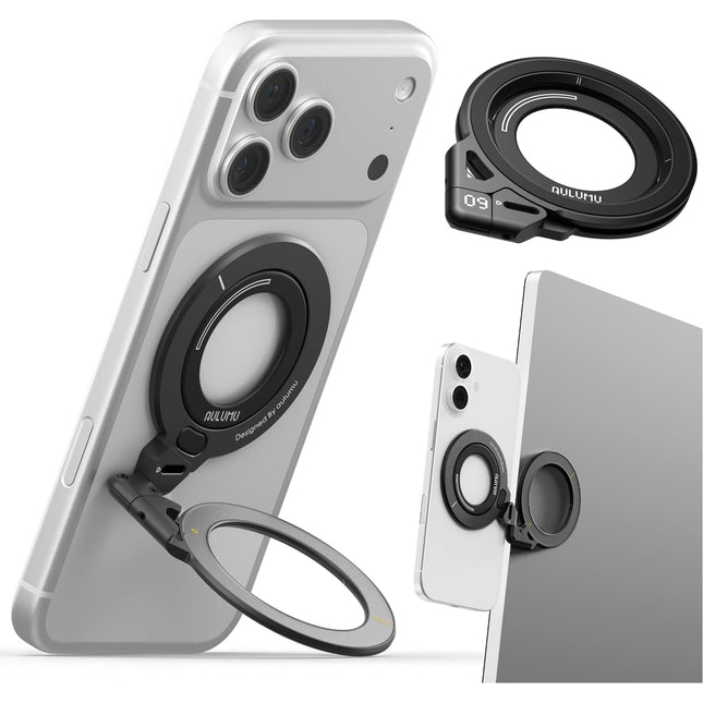 Aulumu G09 MagSafe スマホリング スマホスタンド iPhone 17/16/15/14/13/12対応