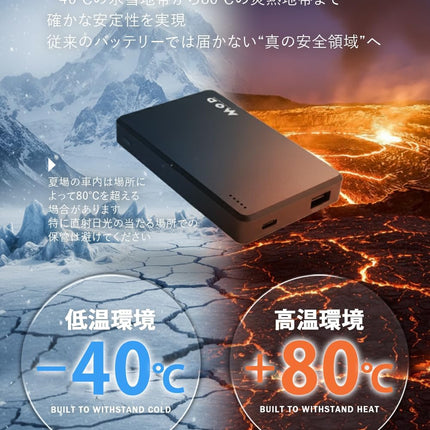 準固体電池 モバイルバッテリー