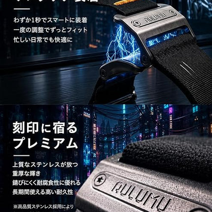 Aulumu A11 Apple Watch バンド Ultra 3/2/1・Series 11/10/9/8/7/6/5/4/SE対応