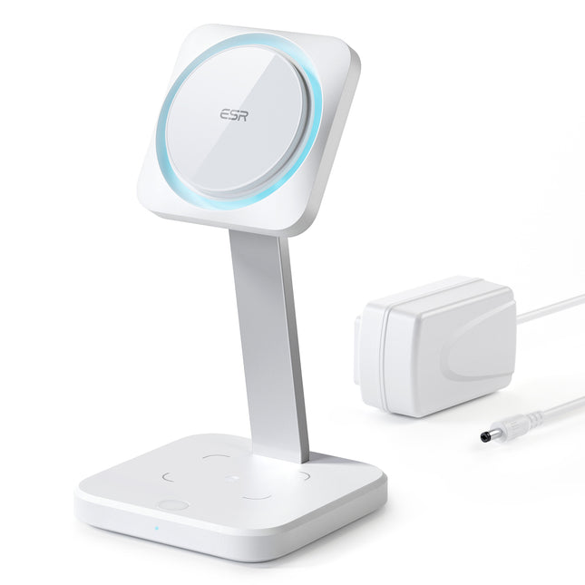 ESR CryoBoost™ 搭載 HaloLock™ 2-in-1 ワイヤレス充電器